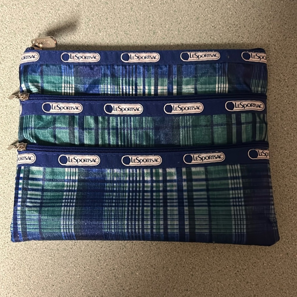 LeSportsac 3-Zip Cosmetic Bag